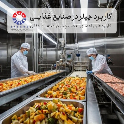 نقش چیلرها در صنعت غذایی و حفظ کیفیت محصولات