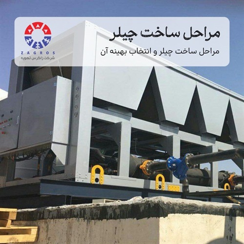 مراحل ساخت و تولید چیلر صنعتی