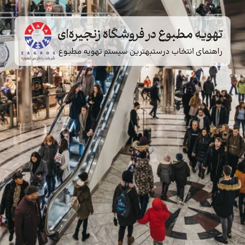 راهنمای جامع تهویه مطبوع در فروشگاه زنجیره‌ای 