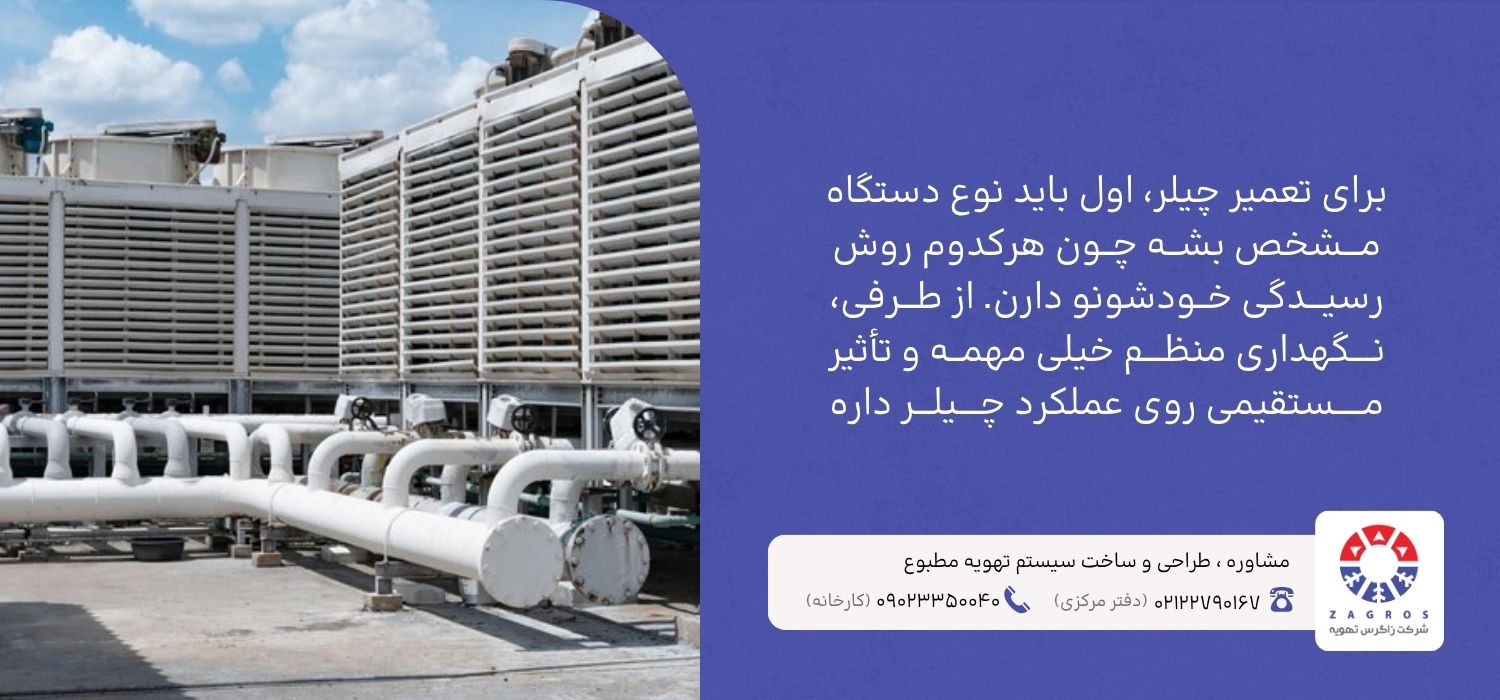 تعمیر انواع چیلر 