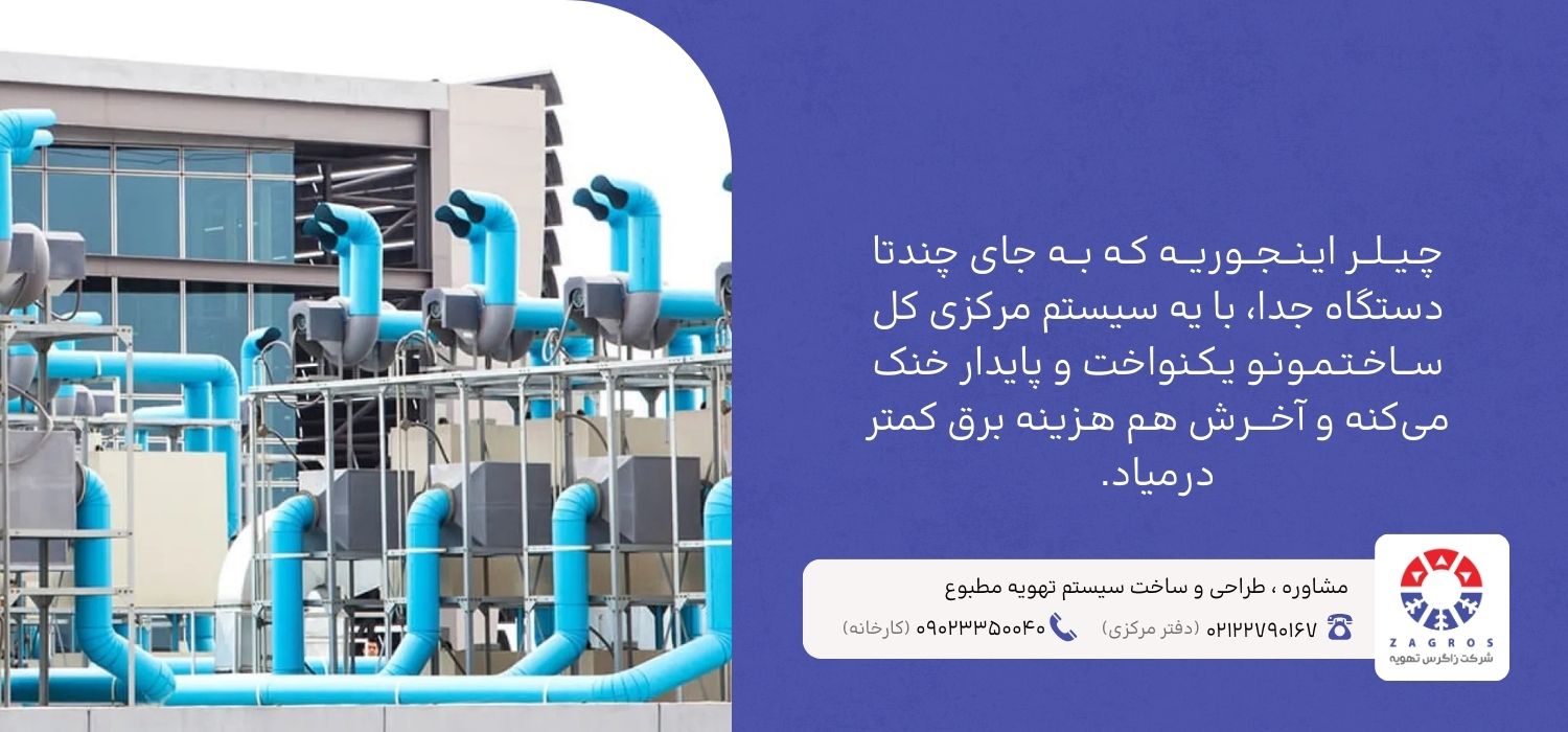 مزایای استفاده از چیلر