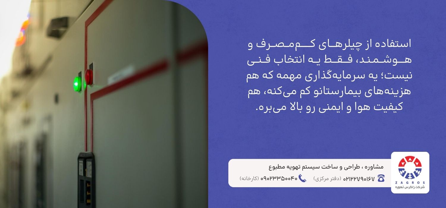 انتخاب و خرید چیلرهای کم‌مصرف و هوشمند